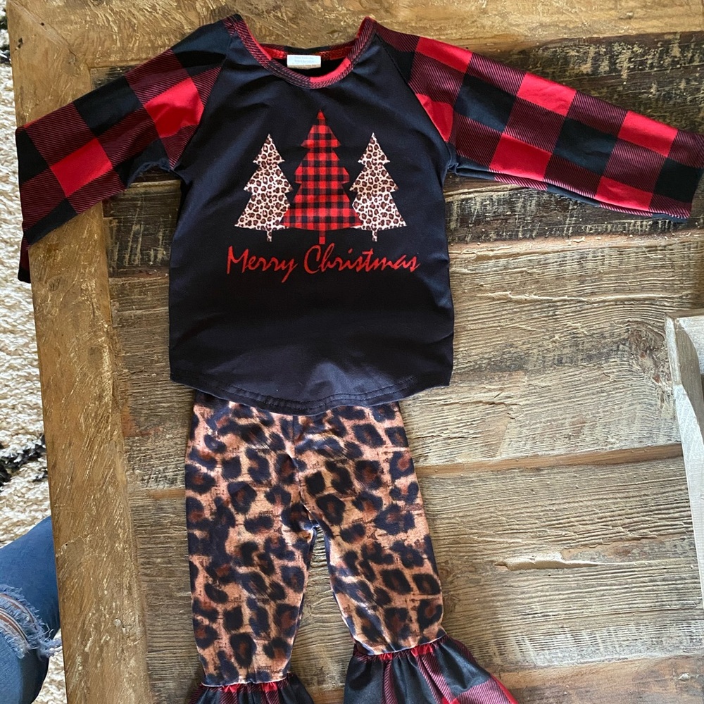 Boutique Christmas bell outfit